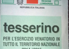 Tesserino venatorio