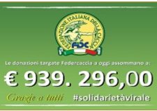 Federcaccia nazionale . i dati della raccolta