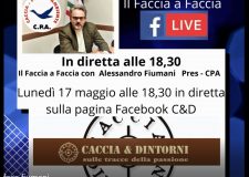 La diretta di Caccia & Dintorni – lunedì alle18,30