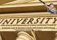 Università di Urbino : in calo incidententi venatori
